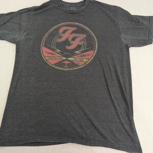 FOO Fighters 45 Record Graphic Distressed Grey 1995 Tour Concert Large